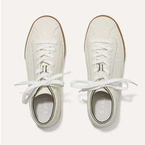 Rothy’s Lace Up Sneaker Vanilla